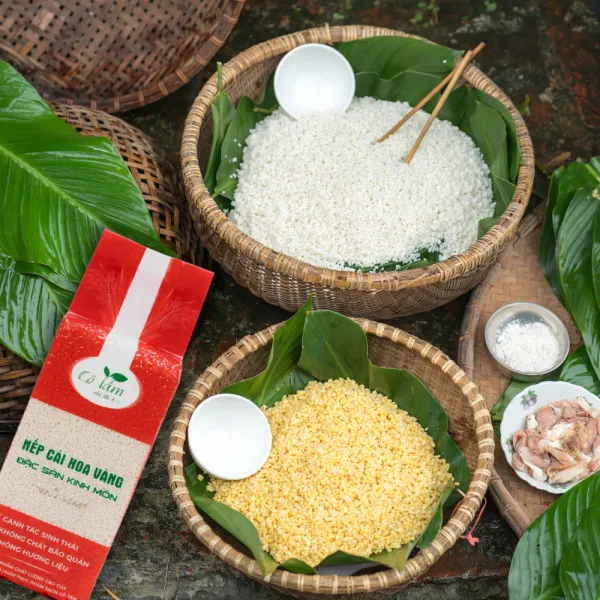 Gạo Nếp cái hoa vàng Kinh Môn (Hải Dương) - 4 sao OCOP - Ảnh 3