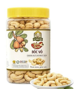 Hạt điều rang muối Bình Phước (hộp 500g)
