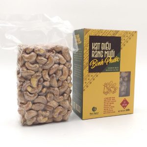 Alternative view of Hạt điều rang muối Bình Phước (hộp 500g)